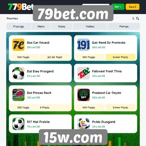 Benefícios e promoções disponíveis no 79bet.com